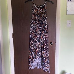 Floral high low